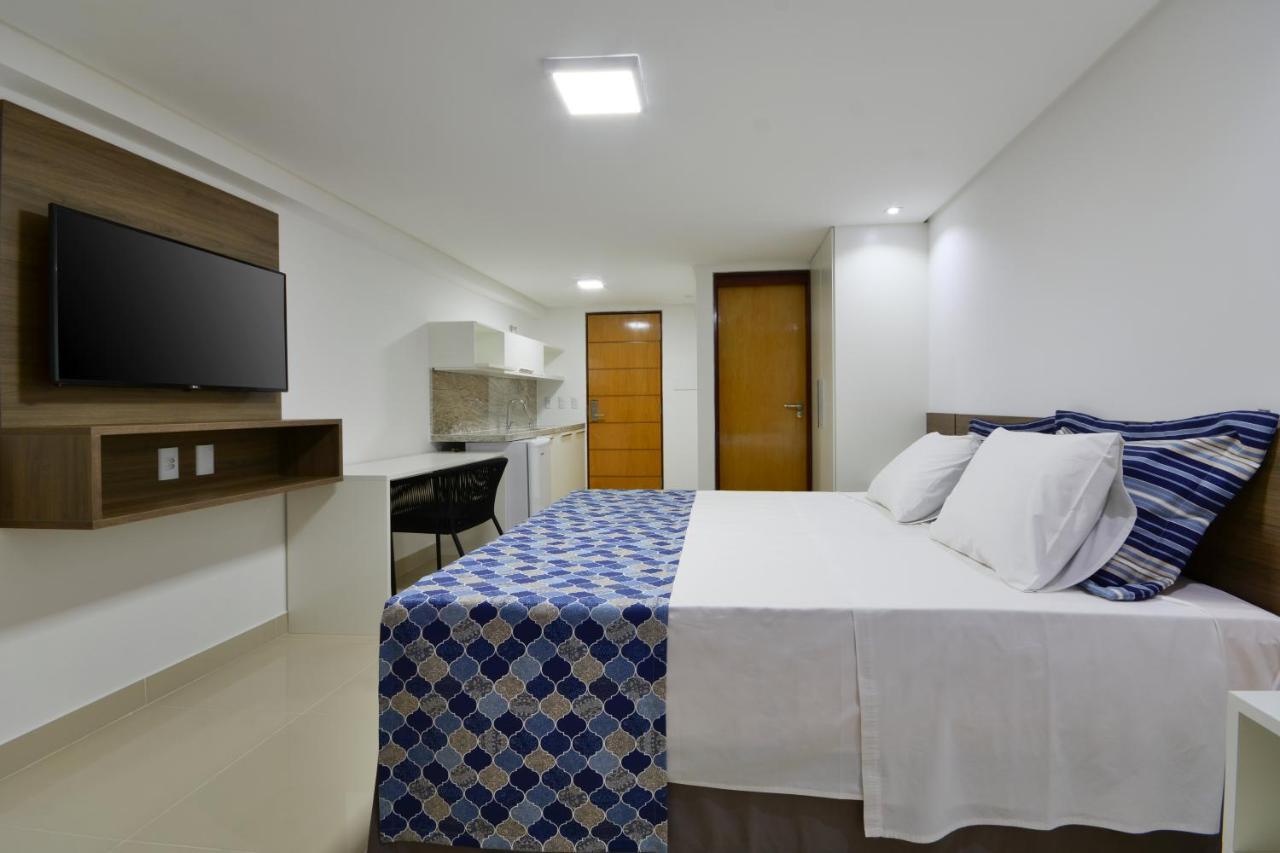 Littoral Gold Flat Hotel Joao Pessoa Bagian luar foto